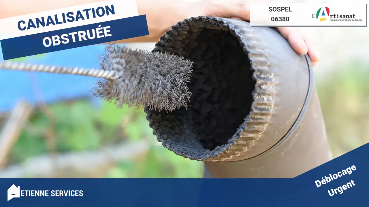 Débouchage de Canalisation efficace et rapide par nos pros à Sospel (06380)