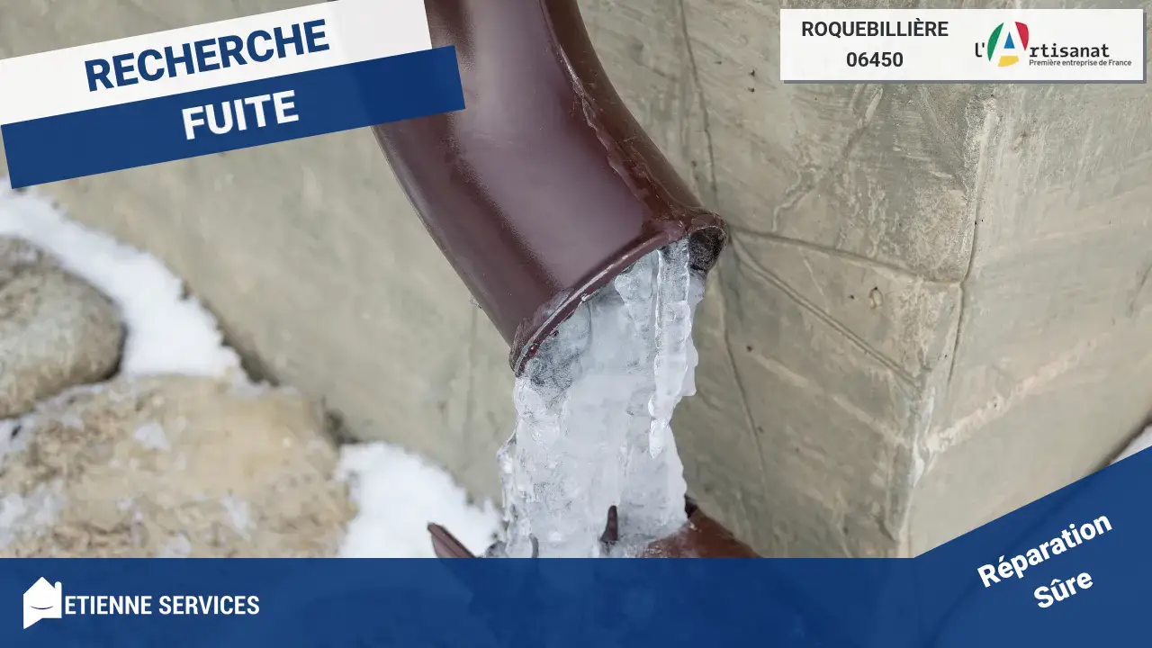 Spécialistes de la Réparation de Fuite d'Eau à Roquebillière