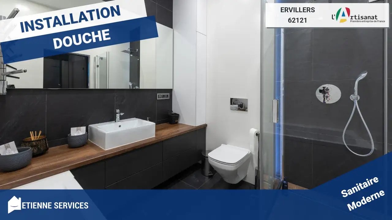 Nos experts en installation de sanitaire et rénovation de salle de bain à Ervillers