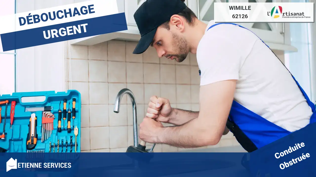 Service professionnel de débouchage de canalisation à Wimille
