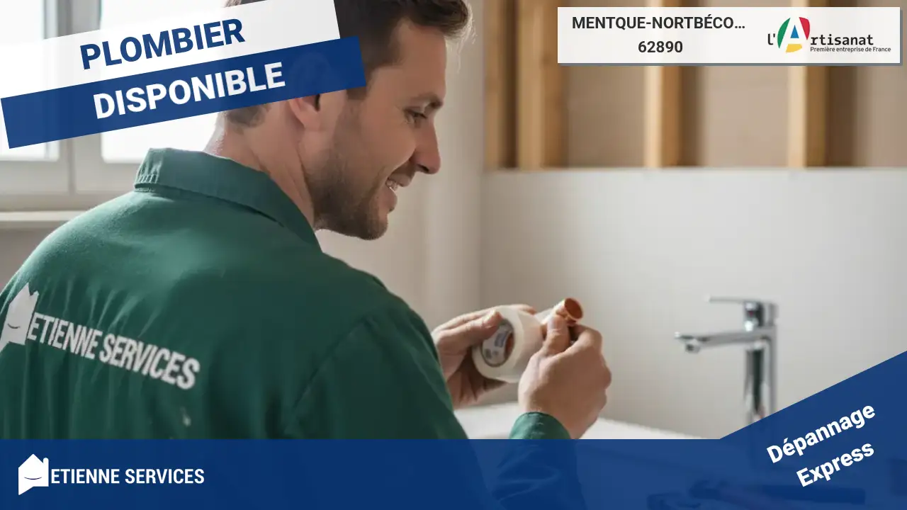 Nos experts en dépannage et installation de plomberie à Mentque-Nortbécourt (62890)