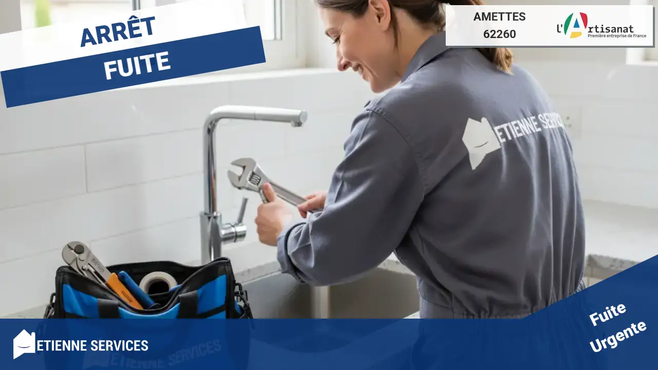 Service d'Urgence pour Réparation de Fuite d'Eau à Amettes
