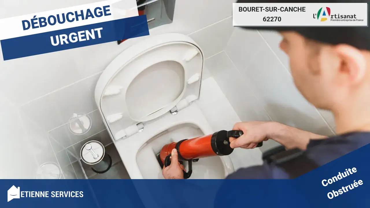 Service Expert de Débouchage de canalisation à Bouret-sur-Canche