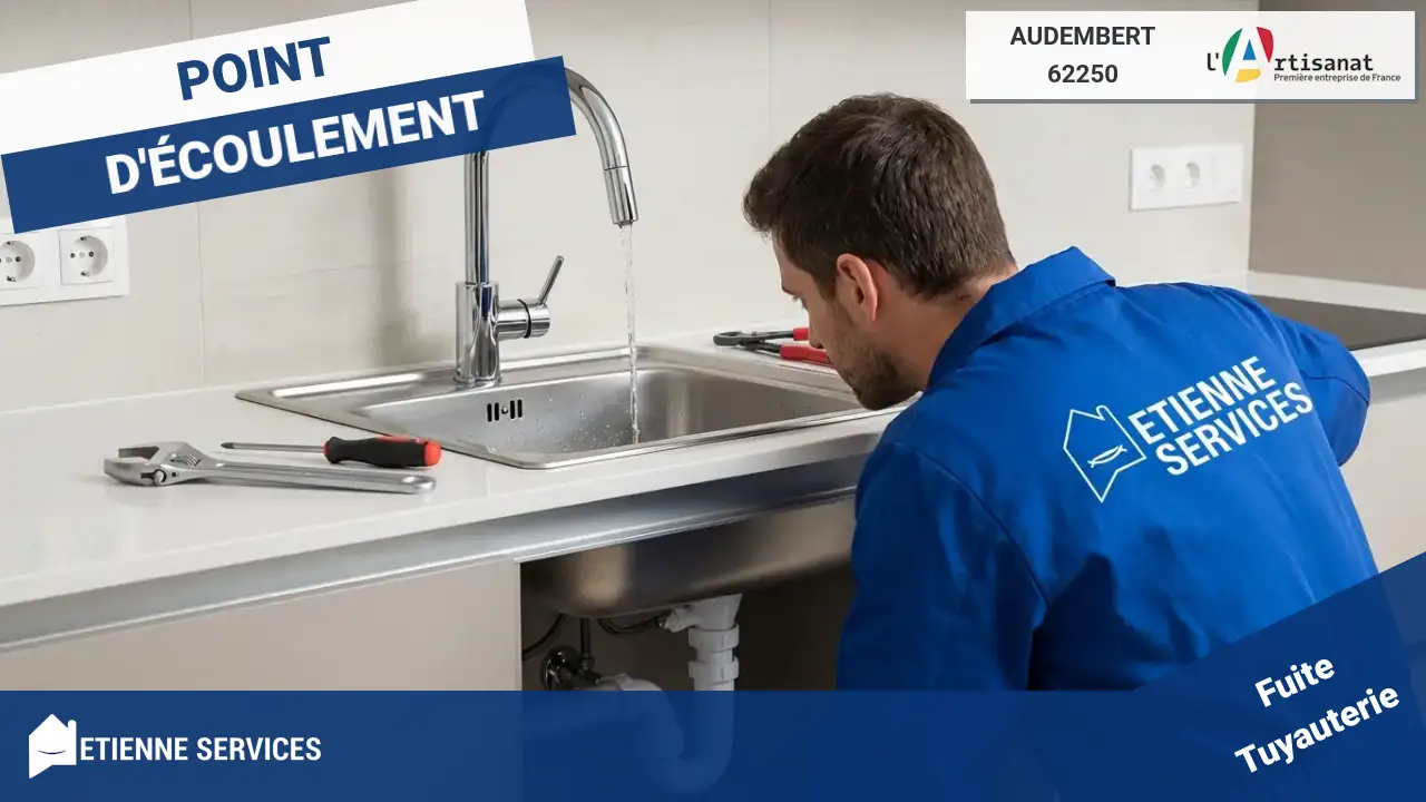 Intervention rapide par nos spécialistes pour toute réparation de fuite d'eau à Audembert