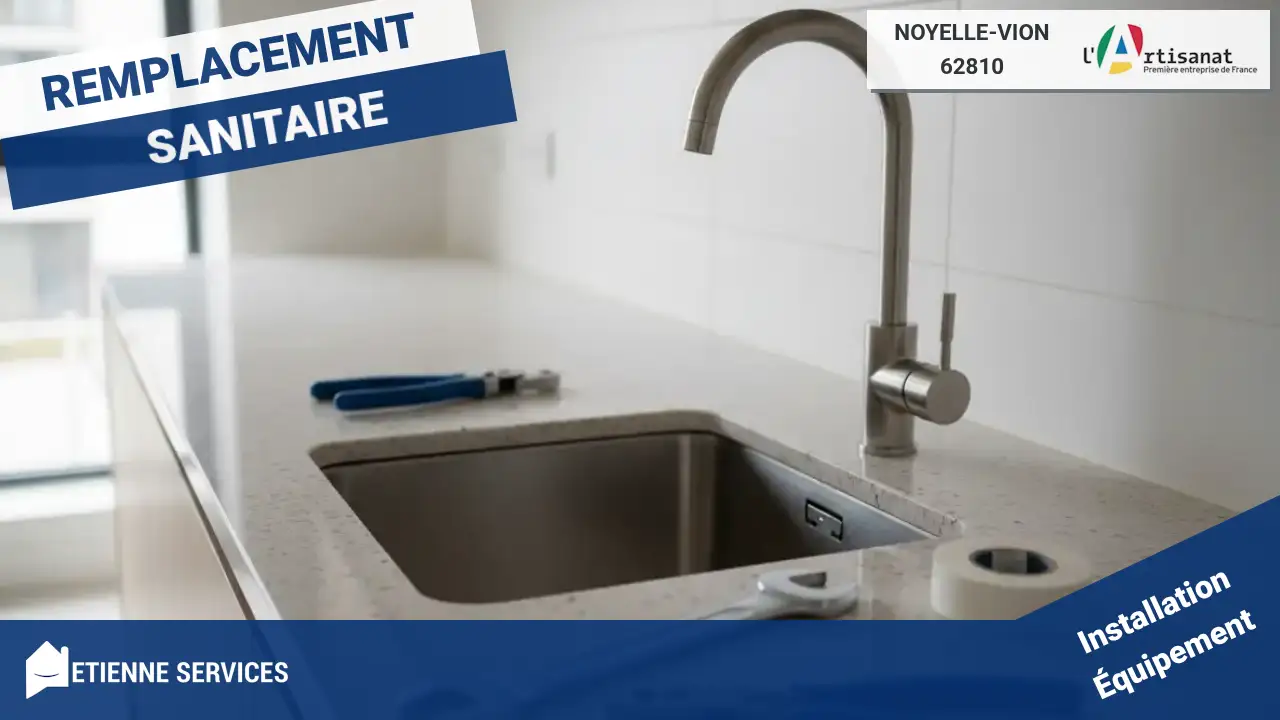Installation de Sanitaire Impeccable par nos Meilleurs Plombiers à Noyelle-Vion