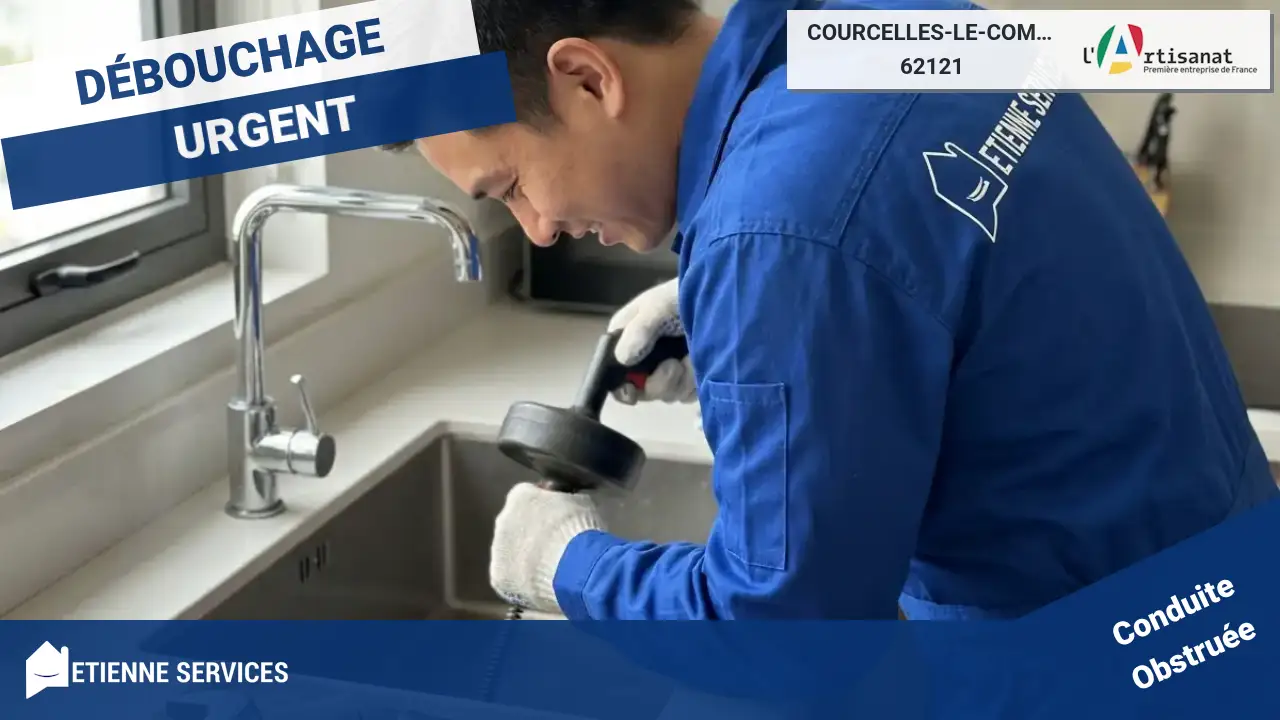Service Professionnel et Rapide de Débouchage de Canalisation à Courcelles-le-Comte