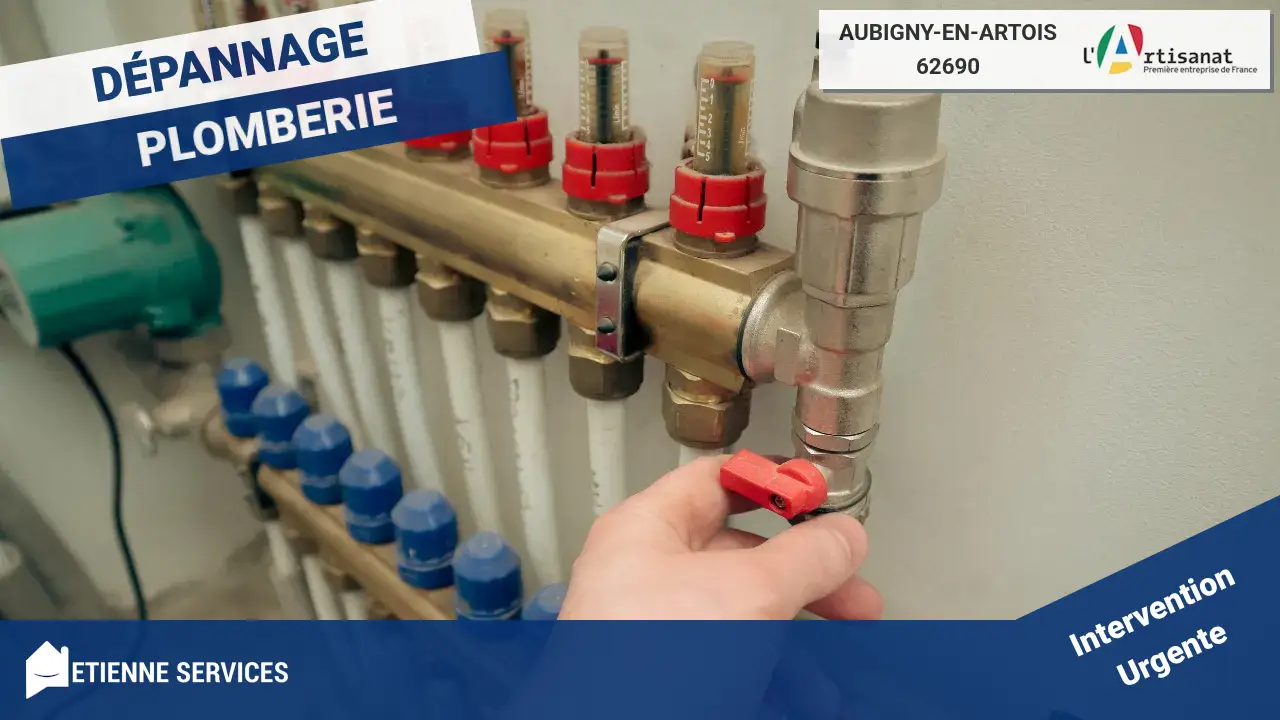 Experts en dépannage et installation de plomberie à Aubigny-en-Artois