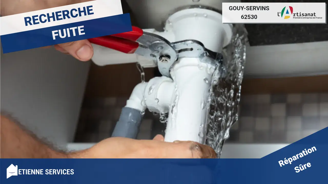 Les spécialistes de la réparation de fuite d'eau à Gouy-Servins