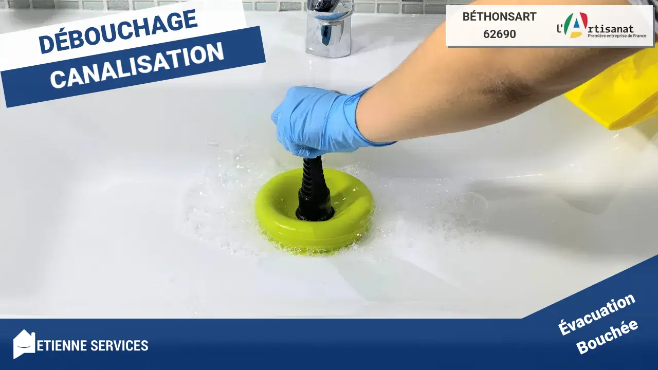 Service Professionnel et Rapide de Débouchage de Canalisation à Béthonsart