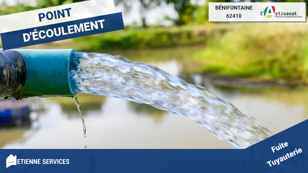 Réparation Urgente de Fuite d'Eau à Bénifontaine (62410) par des Artisans Experts