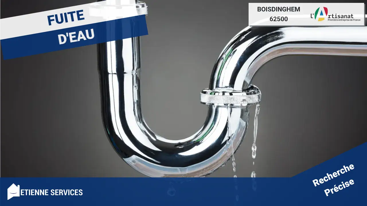 Intervention ultra-rapide pour toute réparation de fuite d'eau à Boisdinghem