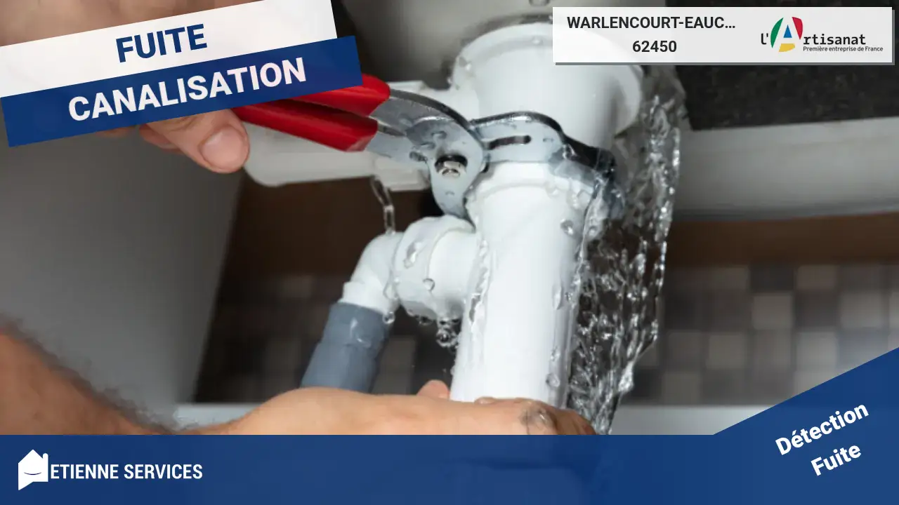 Experts en recherche et réparation de fuite d'eau à Warlencourt-Eaucourt