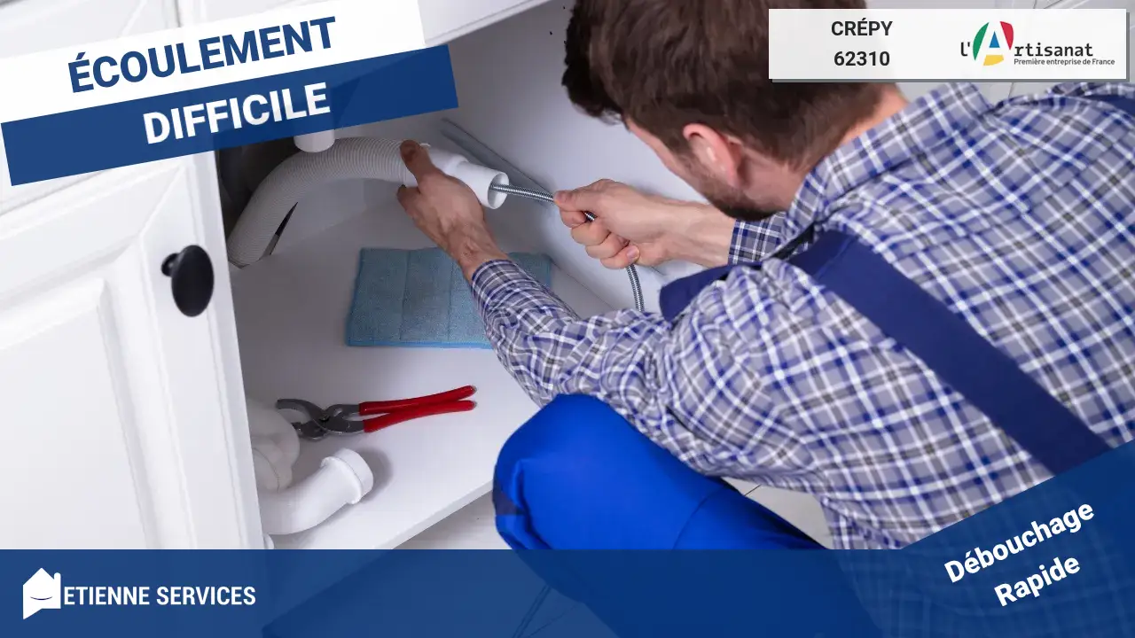 Service de Débouchage de Canalisation Rapide et Efficace à Crépy