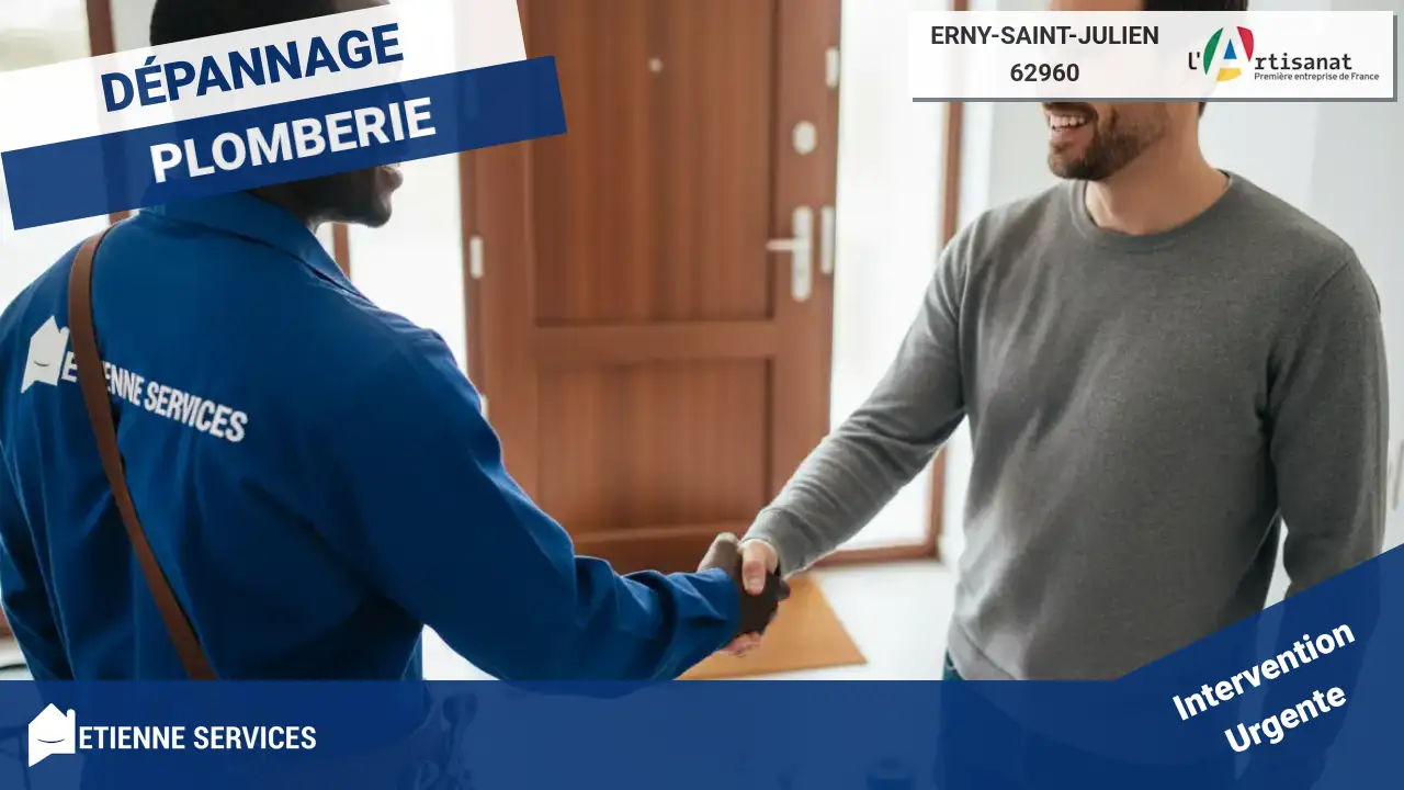 Nos experts pour votre dépannage et installation de plomberie à Erny-Saint-Julien