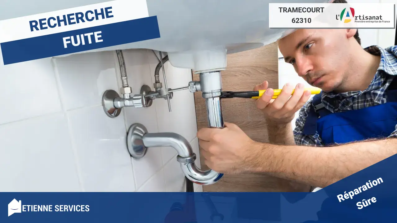 Service Expert de Réparation de Fuite d'Eau à Tramecourt et ses environs