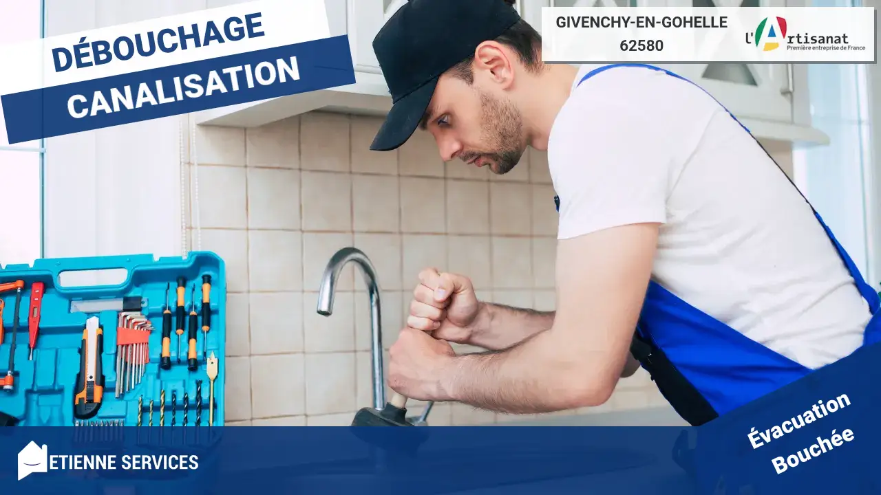 Service de Débouchage de Canalisation Efficace par des Plombiers Qualifiés à Givenchy-en-Gohelle