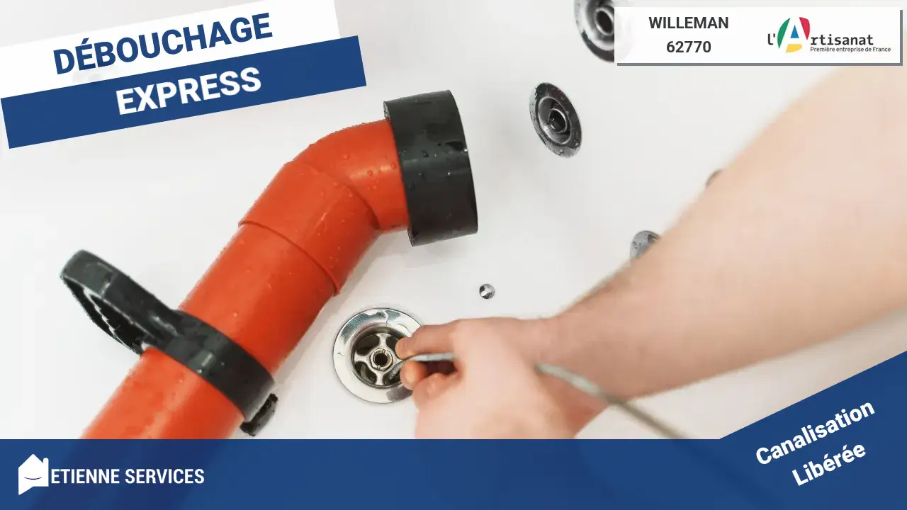 Service de débouchage de canalisation rapide et efficace à Willeman