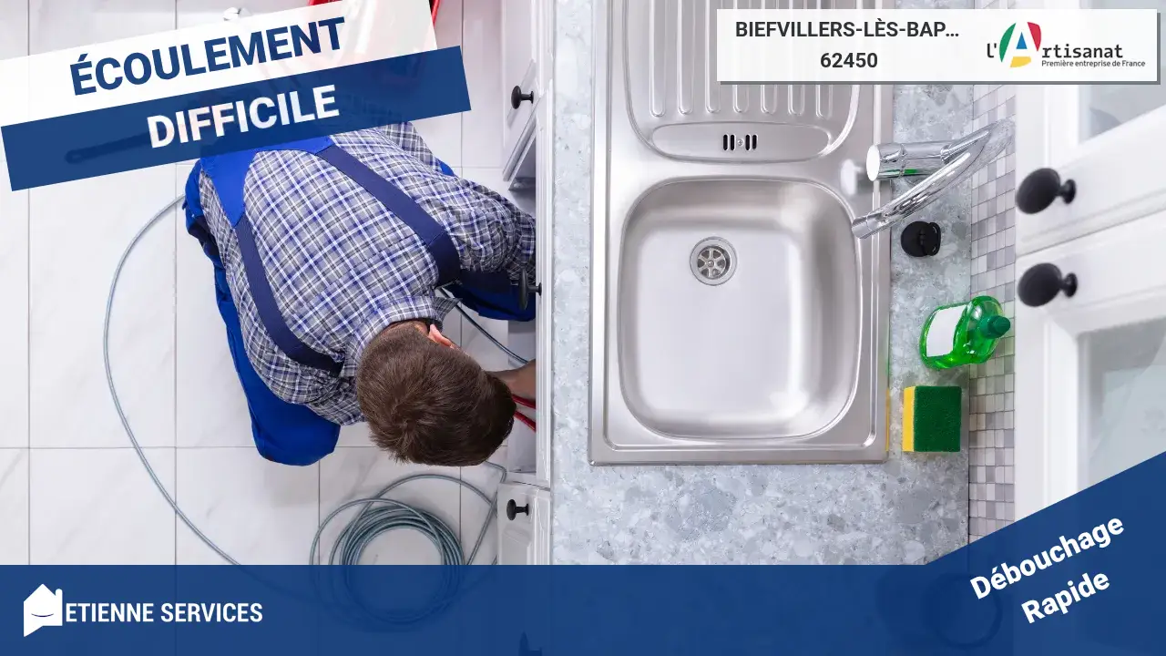 Service de débouchage de canalisation rapide et efficace à Biefvillers-lès-Bapaume