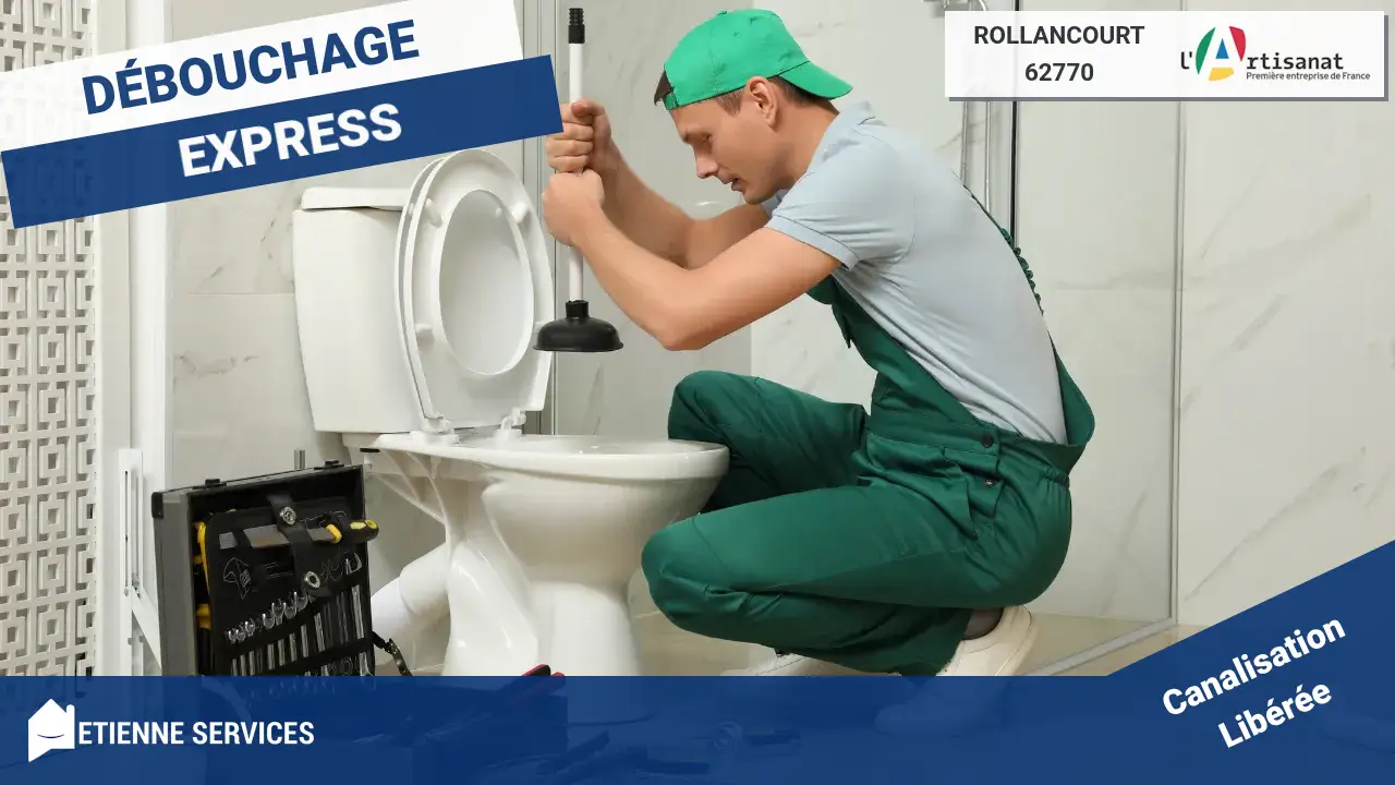 Le meilleur service de débouchage de canalisation à Rollancourt (62770)