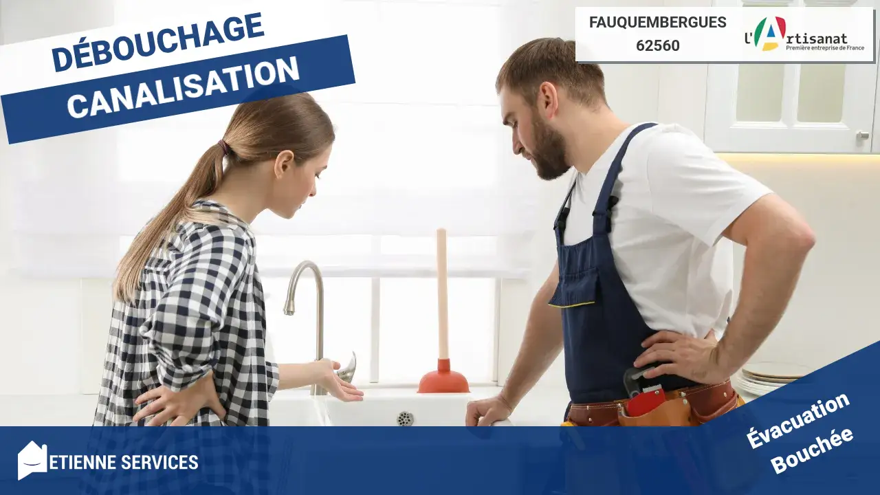 Service expert de débouchage de canalisation à Fauquembergues (62560)