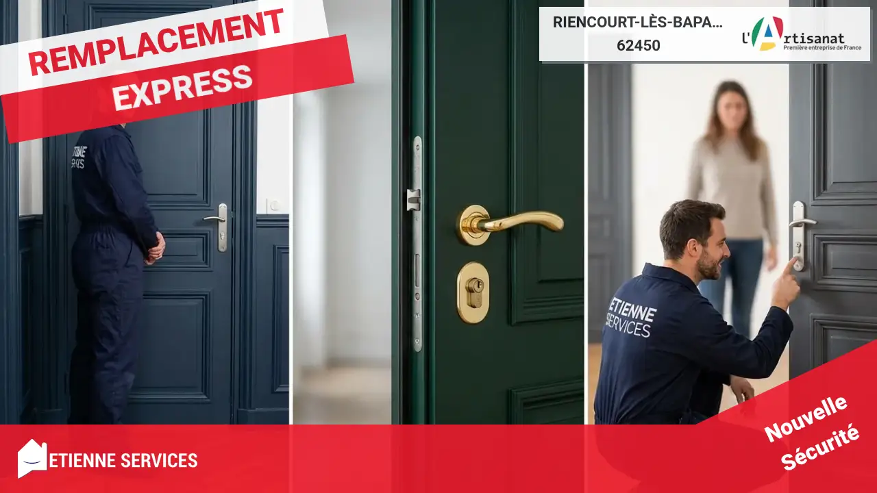 Votre service de dépannage de serrurerie d'urgence à Riencourt-lès-Bapaume (62450)