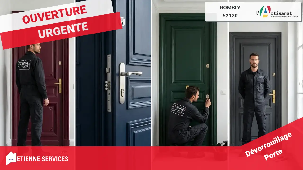 Ouverture de Porte Rapide et Efficace par nos Meilleurs Serruriers à Rombly