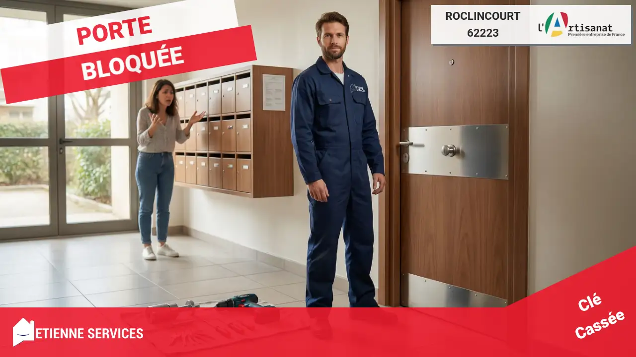 Experts de l'Ouverture de Porte Rapide et Efficace à Roclincourt