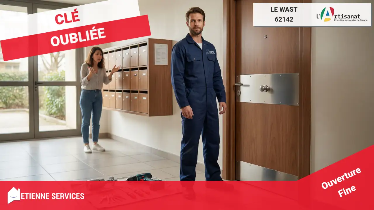 Service rapide pour l'ouverture de porte claquée ou fermée à clé à Le Wast