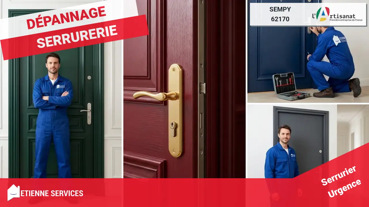 Les Meilleurs Experts en Dépannage et Installation de Serrurerie à Sempy (62170)