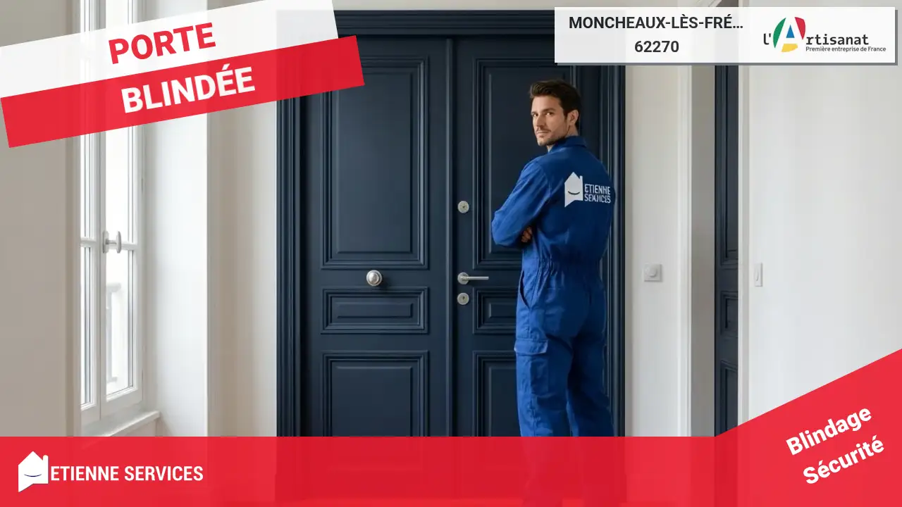 Experts en installation et remplacement de porte blindée à Moncheaux-lès-Frévent
