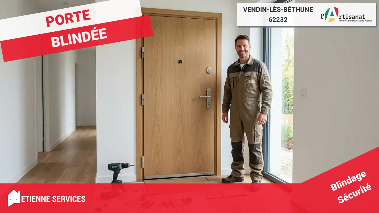 Experts en Installation et Remplacement de Porte Blindée à Vendin-lès-Béthune
