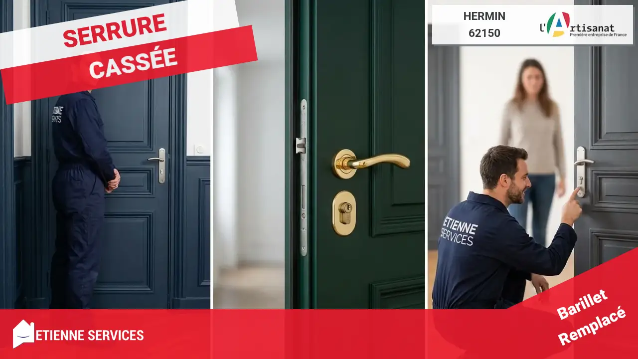 Dépannage de Serrurerie d'Urgence à Hermin et ses Alentours