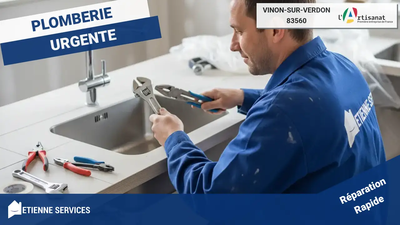 Experts en Dépannage et Installation de Plomberie à Vinon-sur-Verdon (83560)