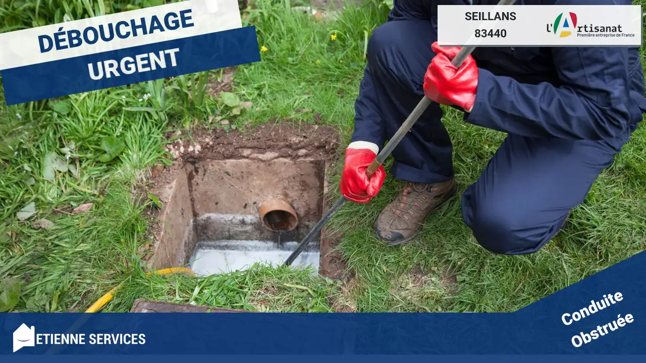 Service de débouchage de canalisation rapide et efficace à Seillans