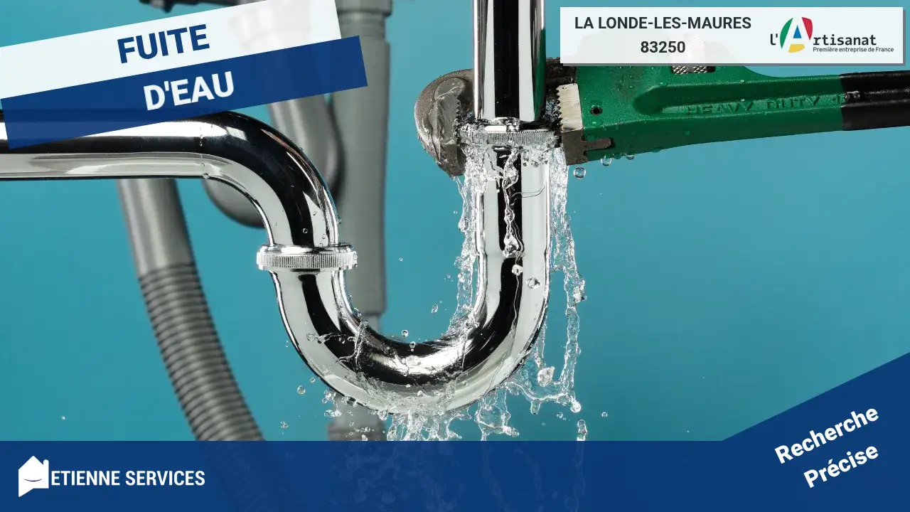 Intervention Rapide pour toute Réparation de Fuite d'eau à La Londe-les-Maures