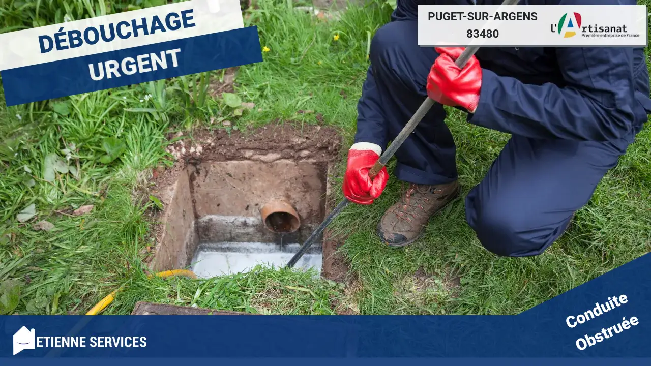 Service expert de débouchage de canalisation à Puget-sur-Argens et alentours