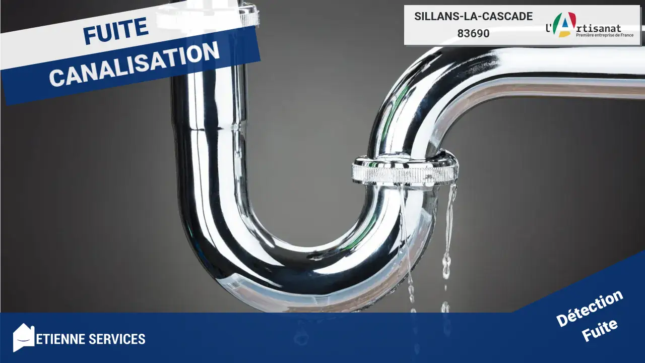 Les spécialistes de la réparation de fuite d'eau à Sillans-la-Cascade