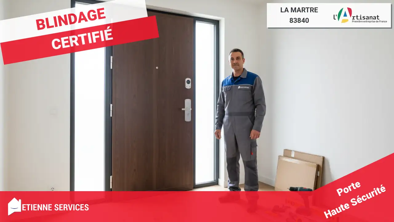 Installation Experte de Portes Blindées pour une Sécurité Optimale à La Martre