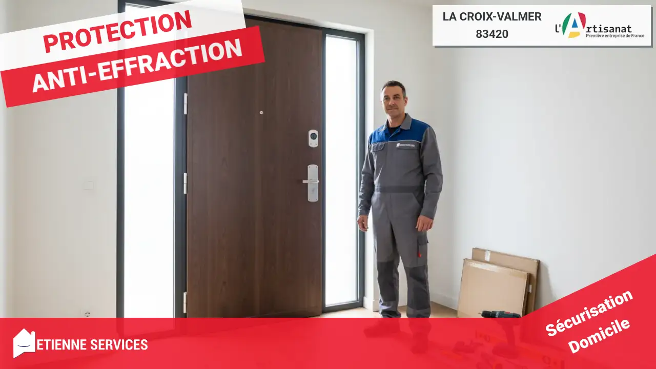 Les spécialistes de l'installation et du remplacement de porte blindée à La Croix-Valmer