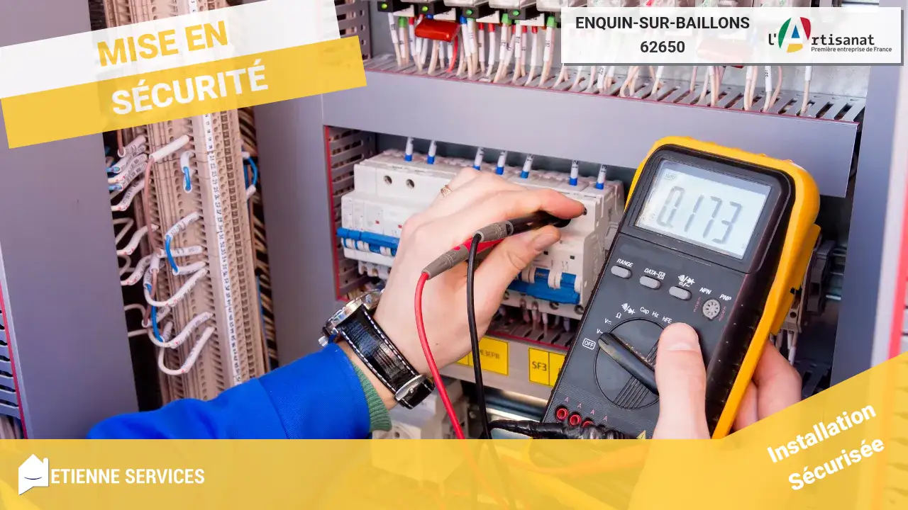 Votre dépannage d'électricité d'urgence par des experts à Enquin-sur-Baillons