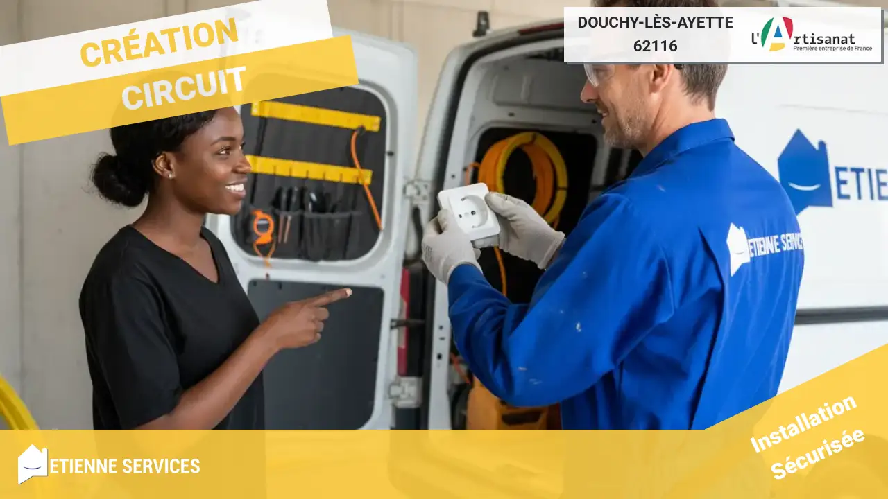 Votre installation d'appareil électrique par des artisans qualifiés à Douchy-lès-Ayette