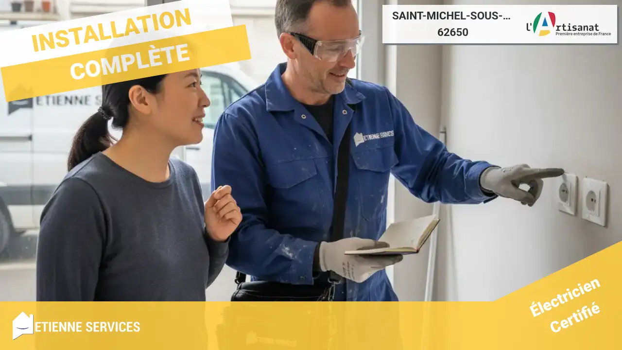Service d'expert pour l'installation d'appareil électrique à Saint-Michel-sous-Bois