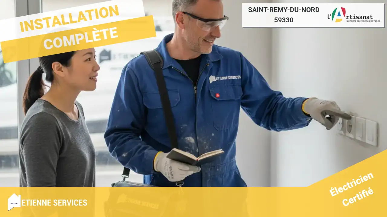 Experts en Installation d'Appareils Électriques à Saint-Remy-du-Nord