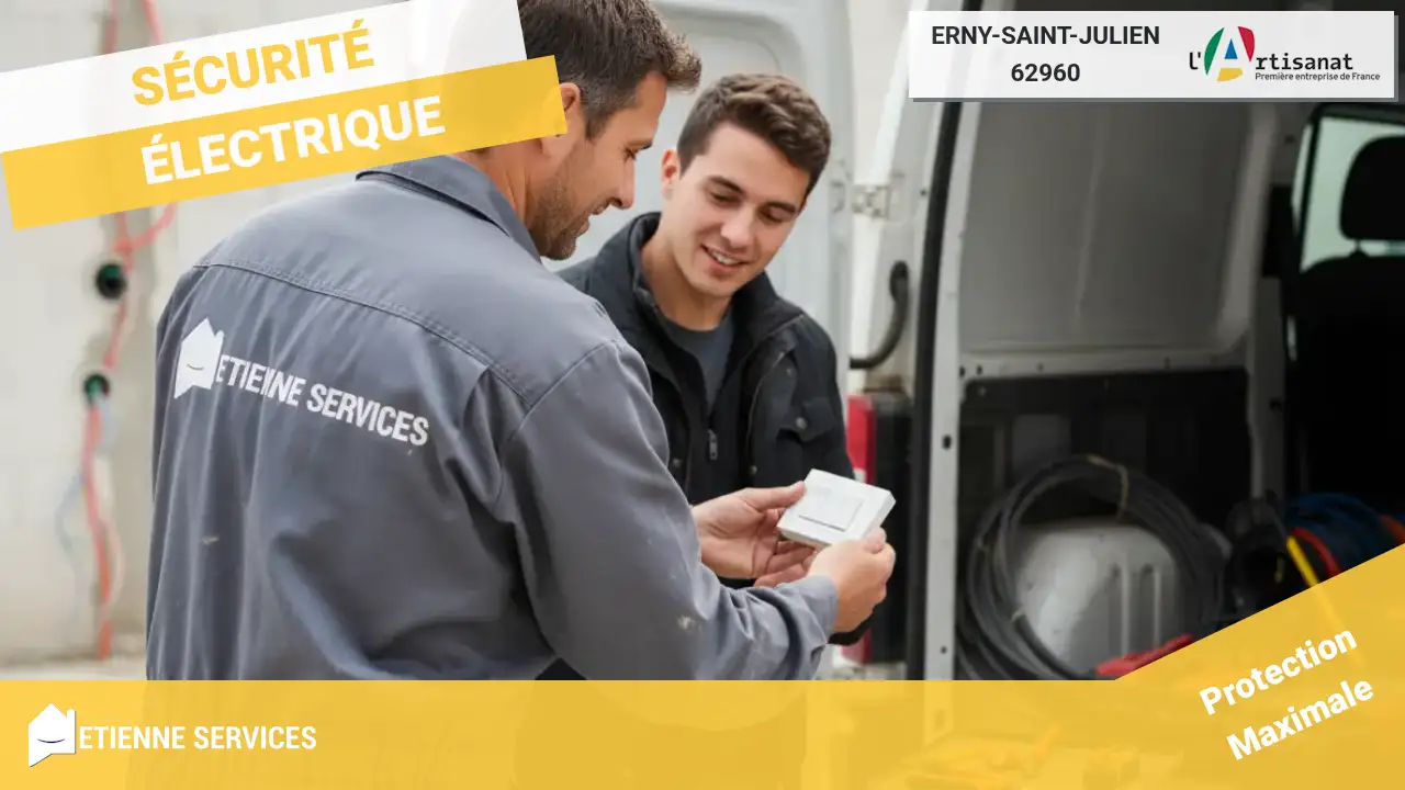 Service de dépannage électricité urgent 7j/7 à Erny-Saint-Julien et ses environs
