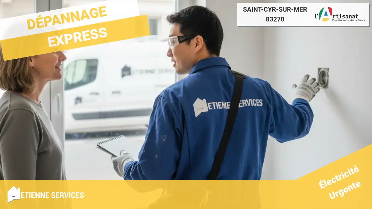 Nos experts en dépannage et installation électrique à Saint-Cyr-sur-Mer