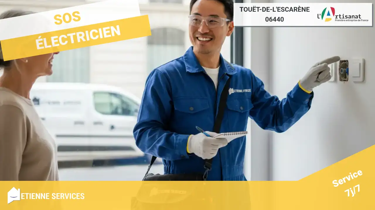 Nos Experts en Dépannage et Installation Électrique à Touët-de-l'Escarène