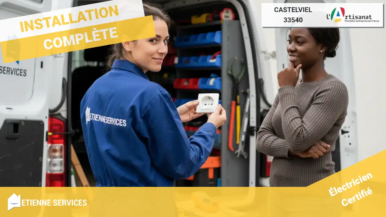 Artisans N°1 pour l'installation d'appareil électrique à Castelviel