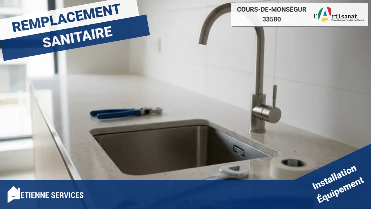 Services Experts pour l'Installation de Sanitaires à Cours-de-Monségur