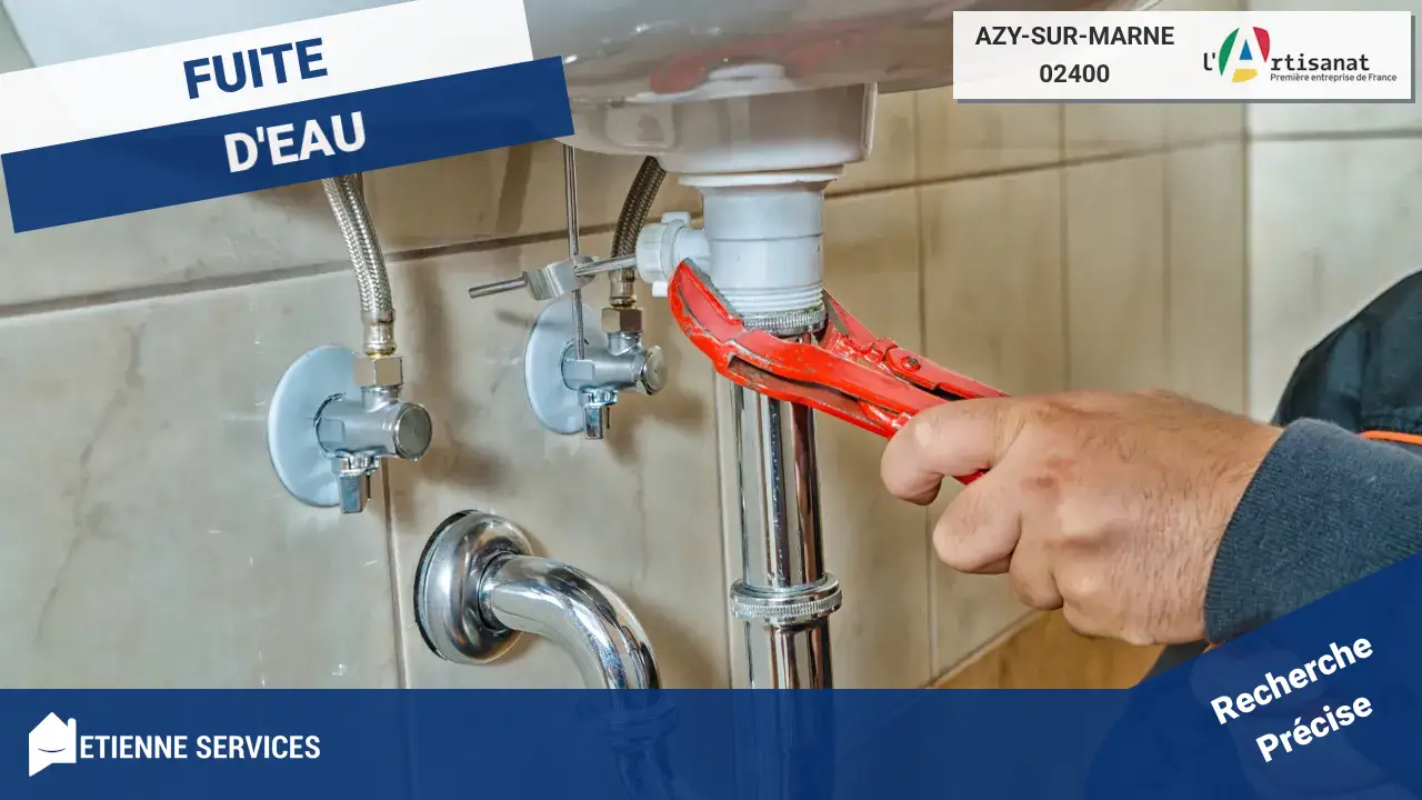 Spécialistes de la Réparation de Fuite d'Eau à Azy-sur-Marne (02400)