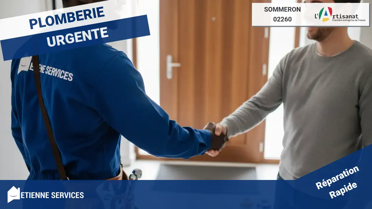 Votre expert en dépannage et installation plomberie à Sommeron (02260)